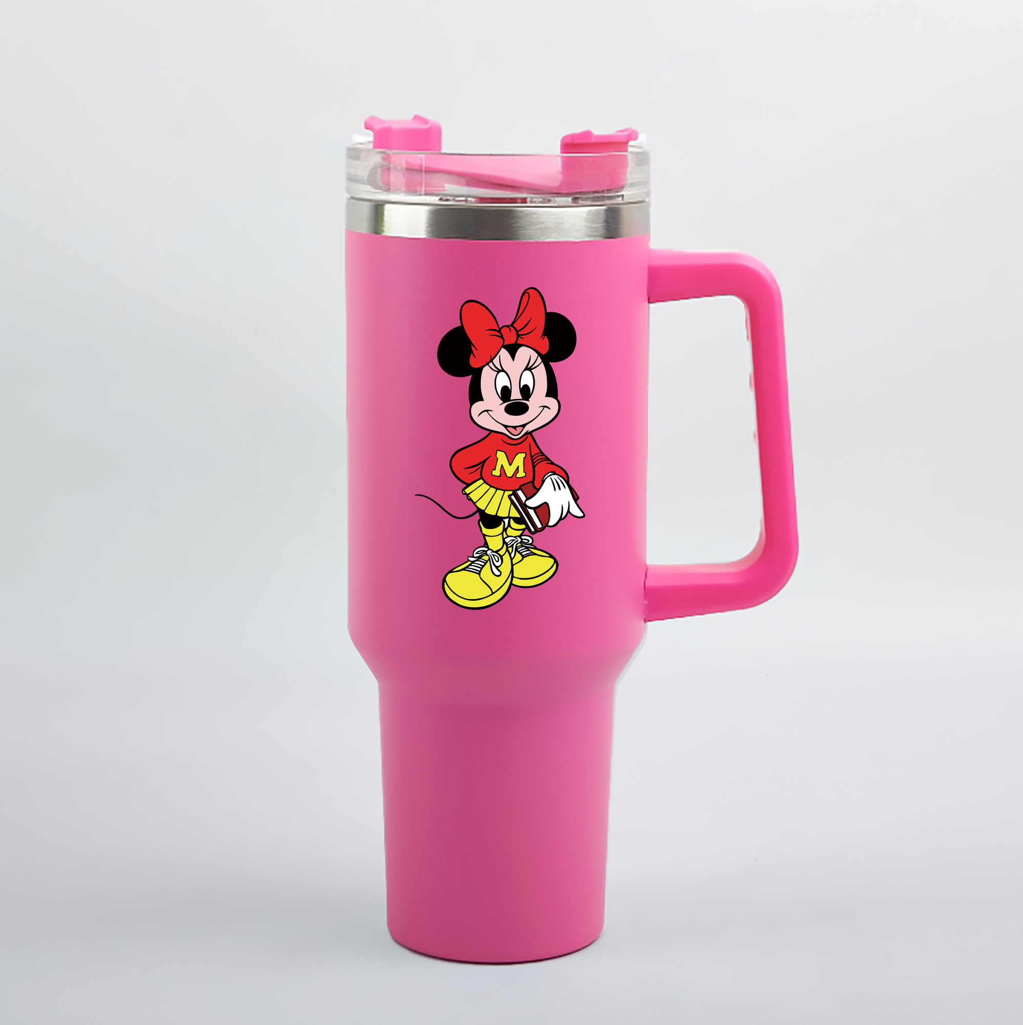 （画像用） ミッキーマウス Mickey Mouse 1200mL車用タンブラー（カラープリント）